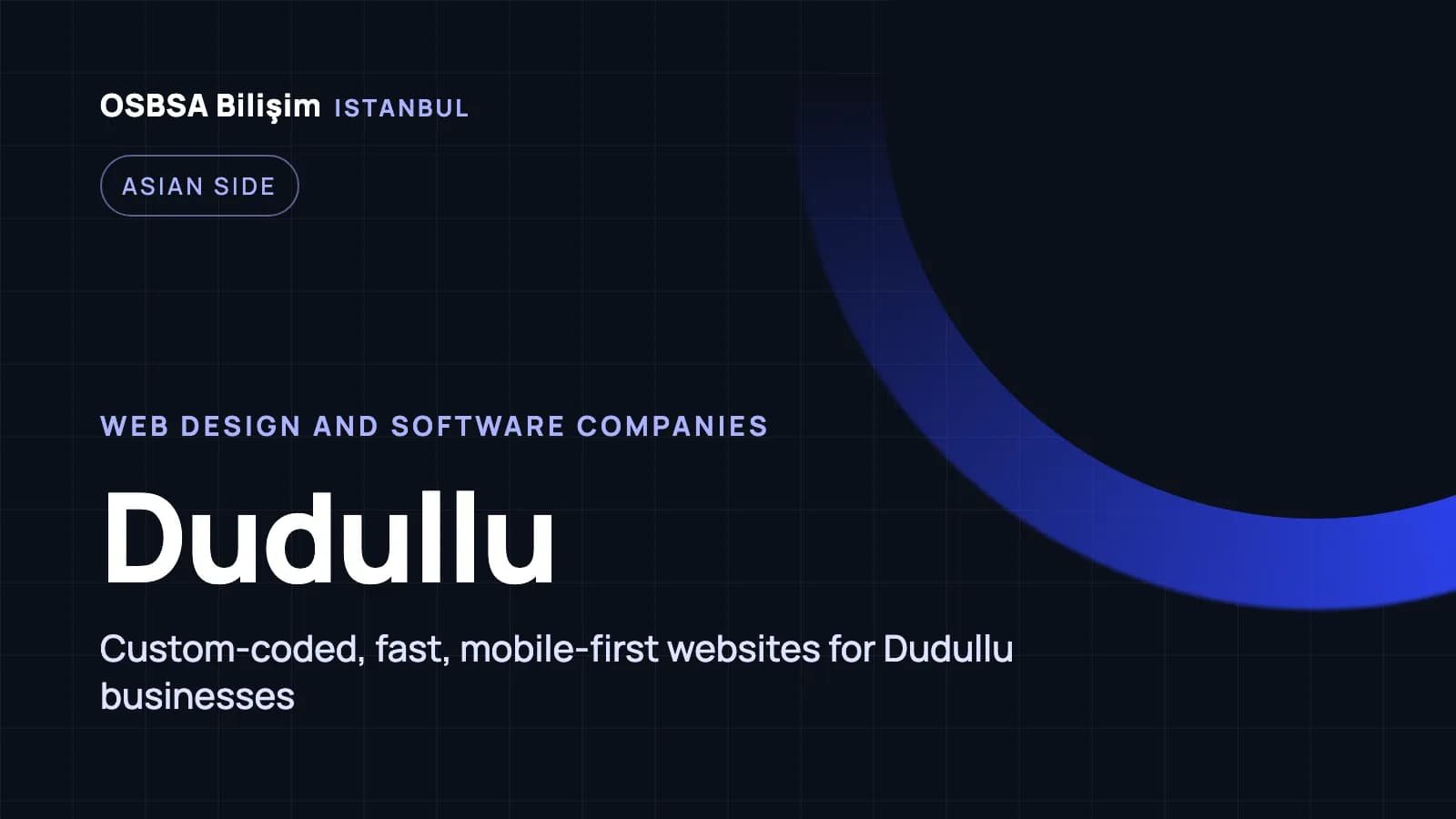 Dudullu web design companies, Dudullu web software agency