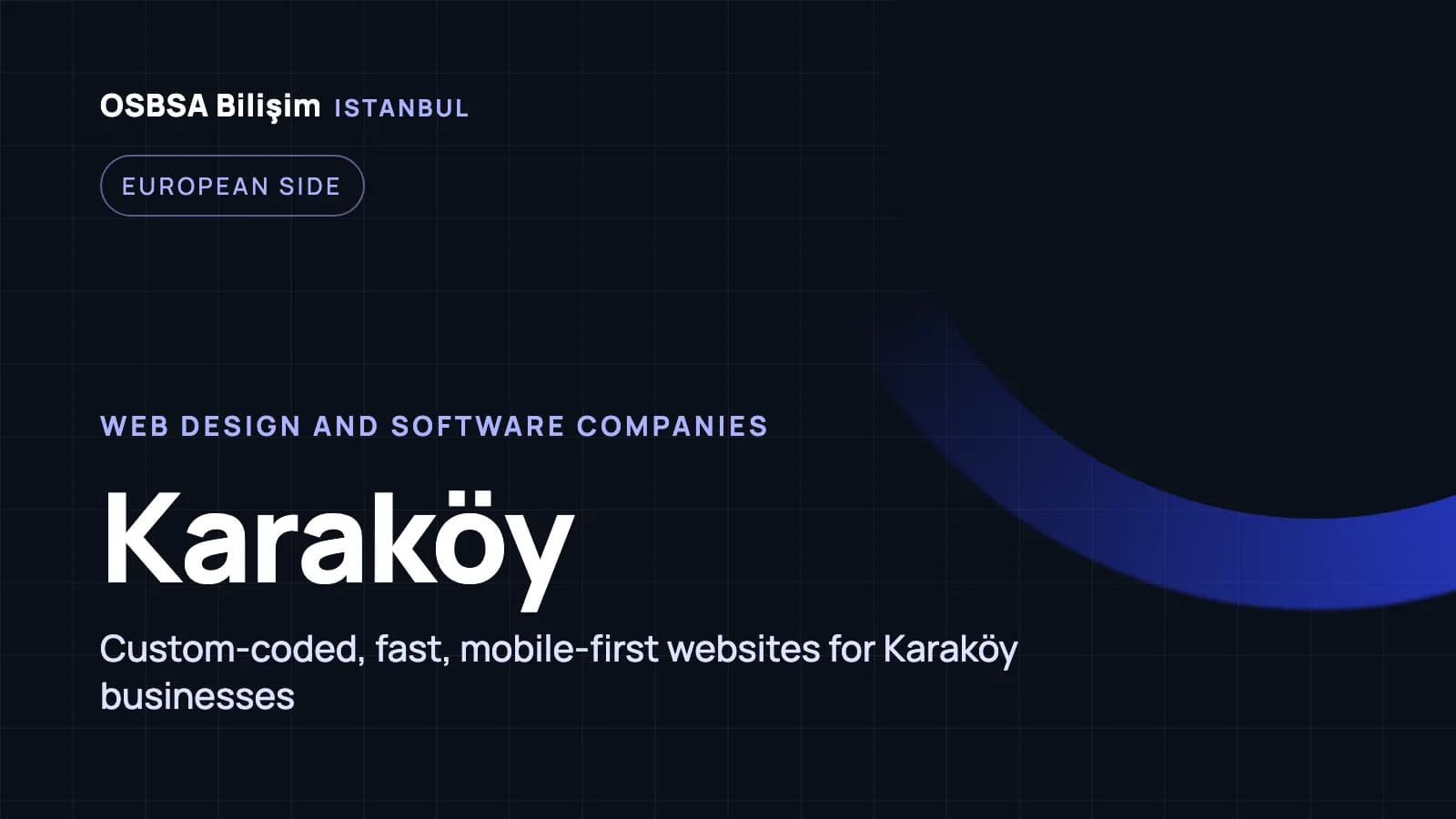 Karaköy web design companies, Karaköy web software agency