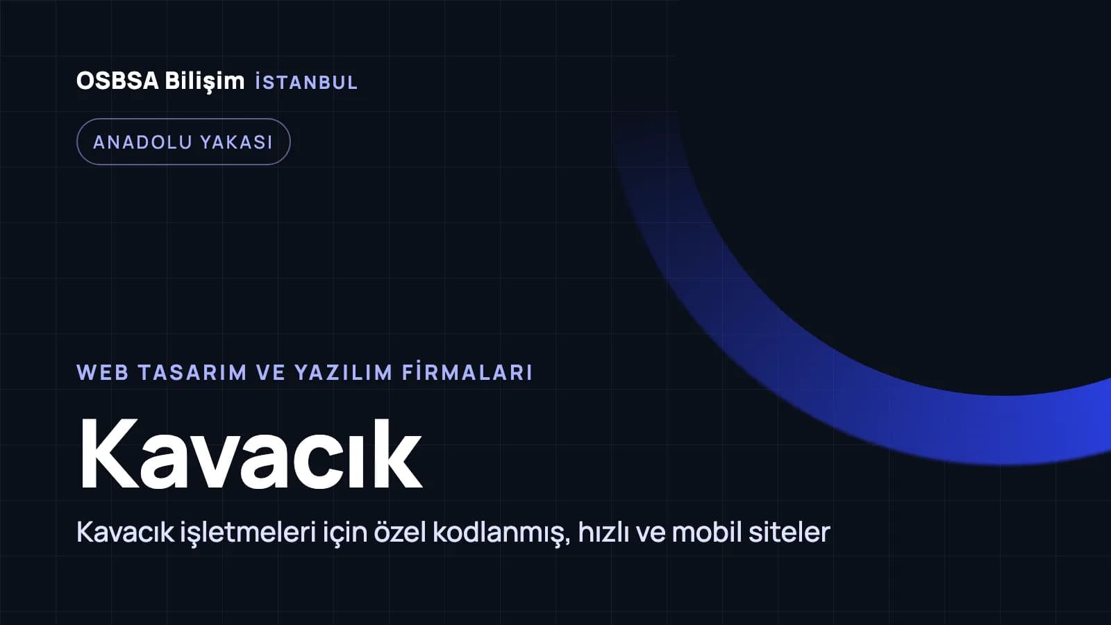 Kavacık web tasarım firmaları, Kavacık web yazılım ajansı