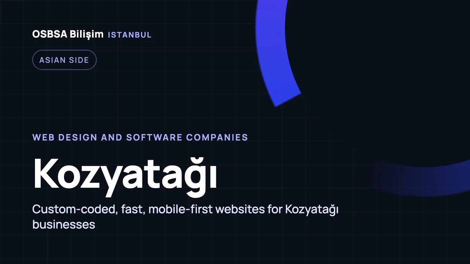 Kozyatağı web design companies, Kozyatağı web software agency