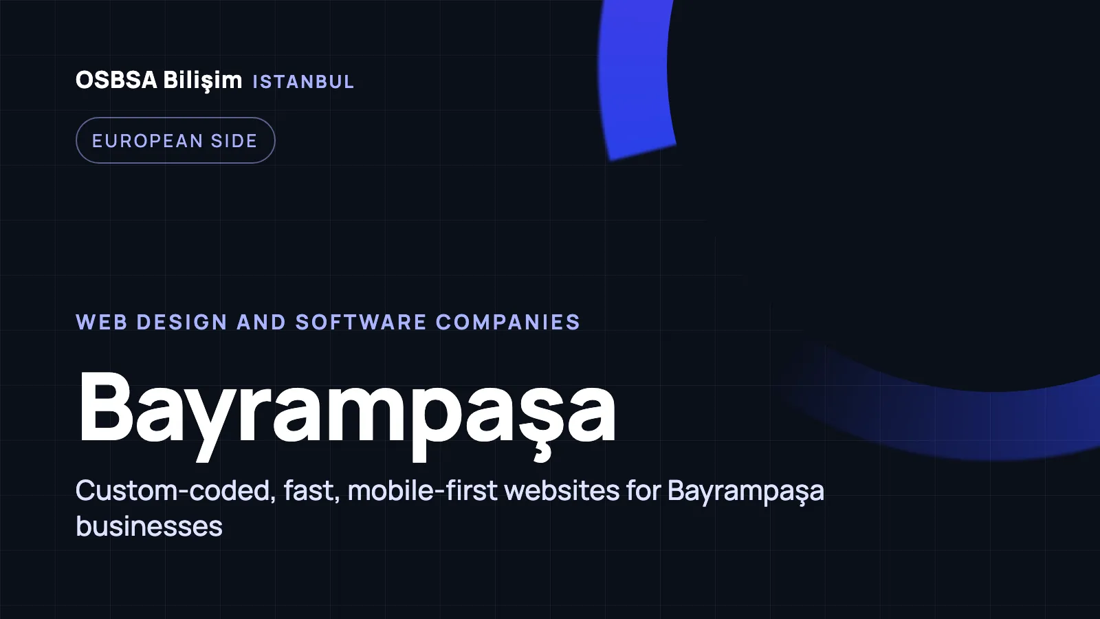 Bayrampaşa Web Tasarım - OSBSA Bilişim