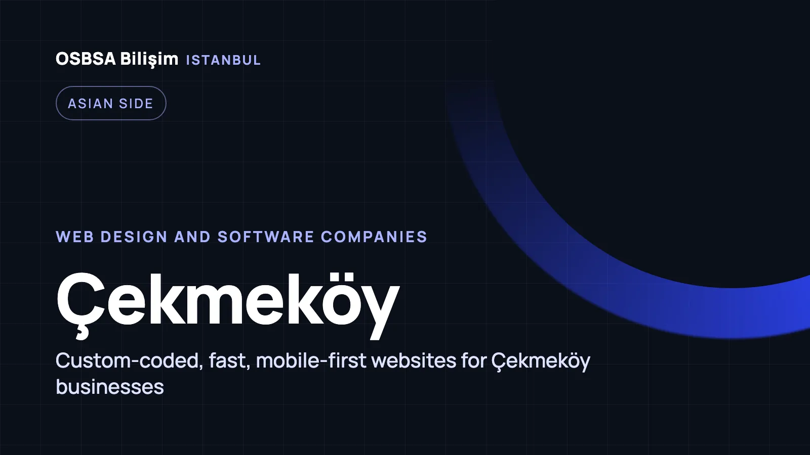 Çekmeköy Web Design - OSBSA Bilişim