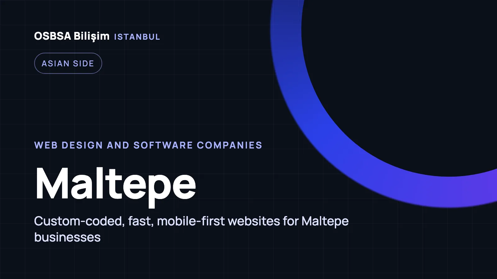 Maltepe Web Design - OSBSA Bilişim